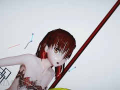 MMDR18 Misaki And Misaka - Lamb White Stage 1316 - Screenshot 2 of 16 - Animation