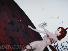 MMDR18 Misaki And Misaka - Lamb White Stage 1316 - Screenshot 6 of 16 - Deathjoeproductions