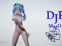 MMDR18 Miku - Chung Ha - Snapping - White Stage 01 front Cam 1320