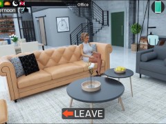 23 - Milfy City - v0.6e - Part 23 - Sara making picture of huge dick (dubbing)