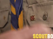 Preview 4 of ScoutBoys - Scoutmaster helps new horny scout earn fingering badge