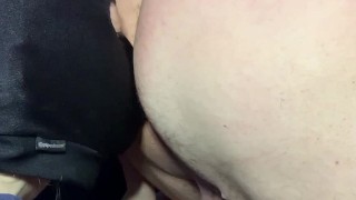 I lick my boyfriend's anus to prepare him well for this ass fuck !!!