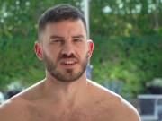 Preview 1 of FULL SCENE Cade Maddox's Award-Winning Cock Barebacks Adrian Hart - FalconStudios