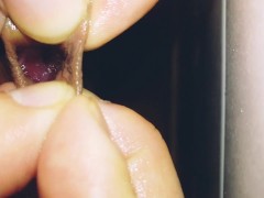 Desolving a fizzing tablet in my foreskin, extrem crazy fetish? It tickles so nice!