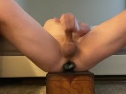Playing with my dildo until I cum