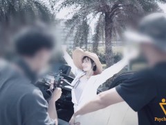 Sex after the beach with 19 years old asian girl (Behind the Scenes included) - PsychopornTW 色控