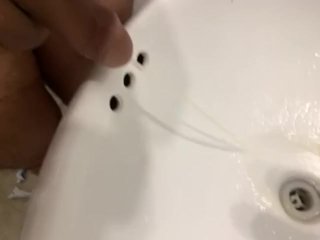 Pee in the sink