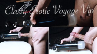 Obtaining The Greatest Vibe Stroke Machine Solo Cumshot Milking My Big Cock