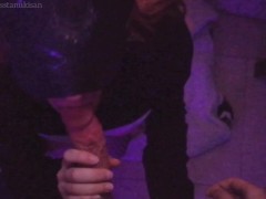 First Blowjob while gaming and surprise cum in face after school amateur pov 18 teen