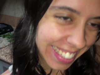 I just masturbated and filled my maid's_face with cum