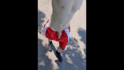 piss and go - teen naked boy with skinny body