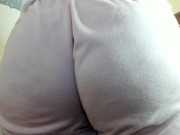 Preview 3 of High resolution pajama farts watch my ass fart like you've never seen it before!