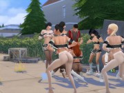 Preview 3 of Maidz N Da Hood | Sims 4 Music Vid