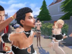 Maidz N Da Hood | Sims 4 Music Vid