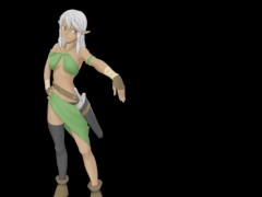 もんむす・くえすと 前章 part8　ダークエルフ（剣士） - Screenshot 16 of 16 - もん むす くえ す と