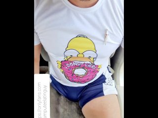 AMPUTEE GUY in the car • Free Porno Video Gram, XXX Sex Tube