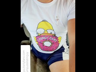 AMPUTEE GUY in the car • Free Porno Video Gram, XXX Sex Tube