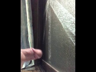 masturbation to outside from the window