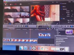Making porn while editing porn