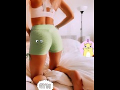 For you my gym slut. Femdom. Findom