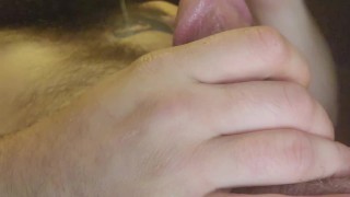 Hardcore deep and fast fucking my dick hole. You can see the rod through my cock 