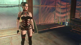 Resident Evil 3, Jill policía sexy Black, escaparate