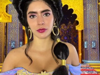 ASMR Prinzessin Jasmin Passt Auf Dich Auf 💦 🔥 👅