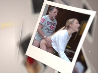 Blonde swallowing my cum screenshot number 0