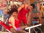 Preview 1 of bbw mom fucked by fitness coach