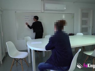 The ULTIMATE HOT TEACHER_bangs favorite student!