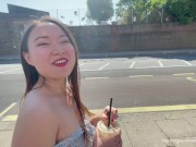 Preview 4 of Date YimingCuriosity 003 - Sunday Stayover Morning Coffee - Asian Chinese Girlfriend Petite POV teen