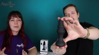 Toy Review - Plug anal de poussée backdoor banger avec télécommande