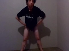 Trying Clothes; Playing, Dressing And Undressing - printed T-shirt pt 12