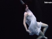 Preview 3 of Aqua girl Andrejka underwater stripping and swimming