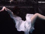 Preview 6 of Aqua girl Andrejka underwater stripping and swimming