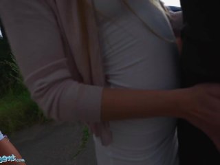 Public Agent Lucky Agent inBasement Threesome With Alexis_Crystal & Lexi Dona
