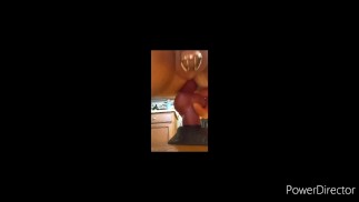 Riding Rex with ass to mouth deep throat