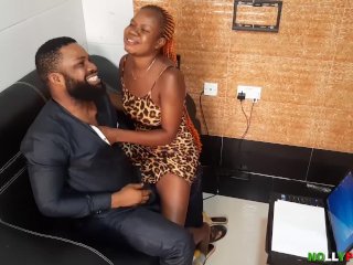 Student Appreciates Lecturer With Long Sex For Scoring Her High After Her Final Year Exams