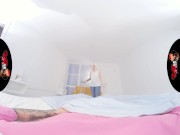 Preview 1 of VRLatina - Blonde Beauty Gets Fucked On Holiday VR