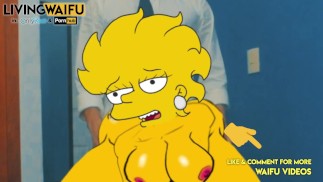 ADULT LISA SIMPSON PRESIDENT - 2D Cartoon Real hentai #2 DOGGYSTYLE Big ANIMATION Ass Booty Cosplay