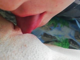 female orgasm, 60fps, cunnilingus, pov