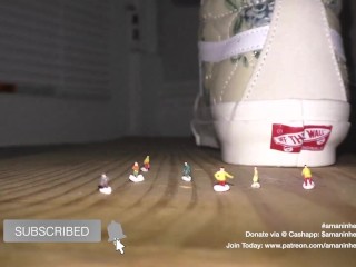 Аманинхилы | Vans Sk8 hi против крошечных людей (тизер)