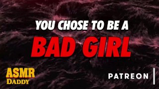 Audio ASMR Daddy's Good Girl Or Bad Girl Choose Your Own Adventure #001