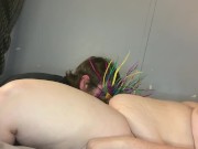 Preview 5 of bbw gets her clit sucked on