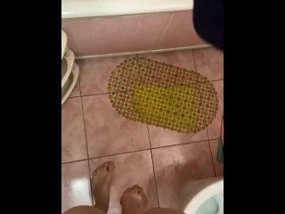 Hot Guy Is_Peeing In The_Public Toilet
