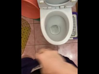 Hot Guy Is Peeing In ThePublic Toilet