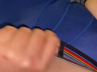 Squirting in my Boyfriends Expensive Boxers while he’s at work