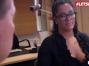 Preview 2 of BUMSBUERO - ASHLEY CUMSTAR GERMAN MILF SECRETARY HARDCORE OFFICE FUCK - LETSDOEIT