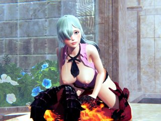 Elizabeth Liones and Demon_fucks cowgirl position hentai 3d