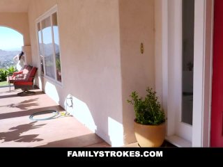 Sexy Brunette Step Daughter Mia Moore Scolded Then Fucked By Step Dad screenshot number 1